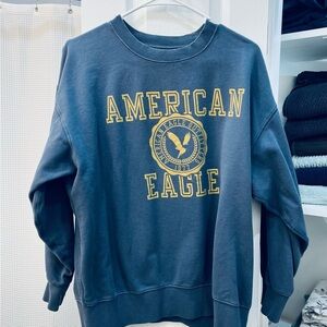 American Eagle Outfitters Blue Sweatshirt